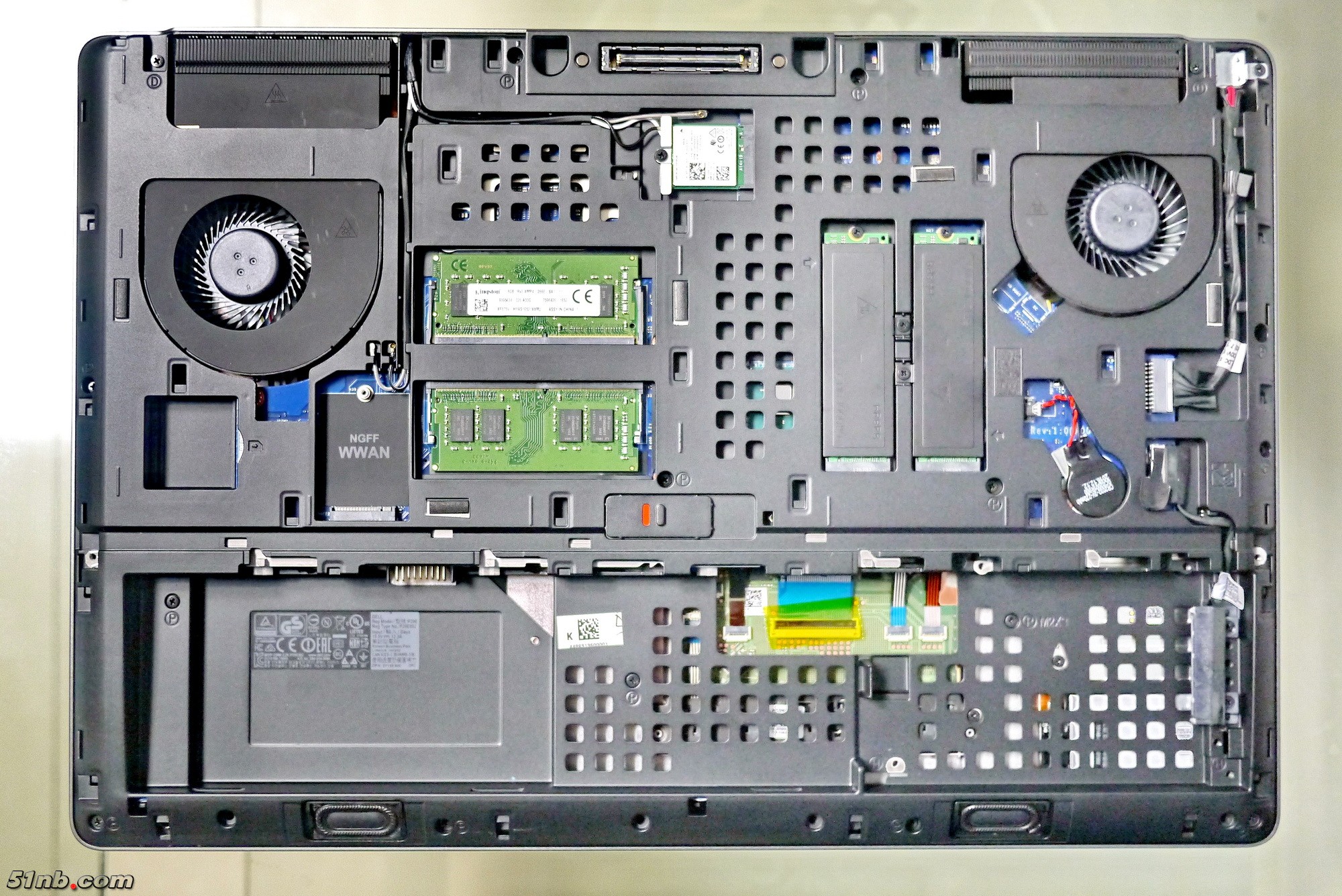 Dell Precision 7720 Disassembly and SSD, RAM Upgrade Guide